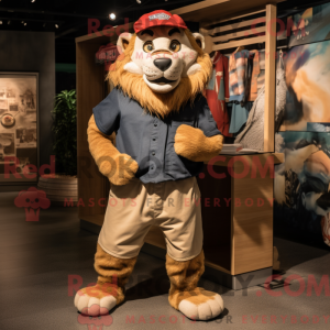 Smilodon mascot costume...