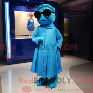 Blue Candy Box mascot...