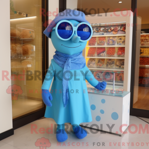 Blue Candy Box mascot...