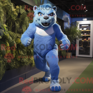 Blauwe Smilodon...