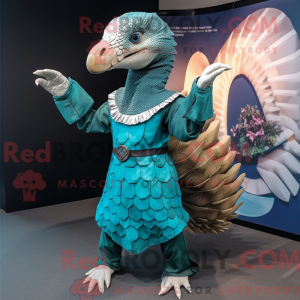 Disfraz de mascota Pangolin...