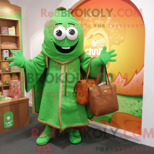 Green Tikka Masala mascot...