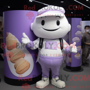 Lavender Ice Cream mascot...