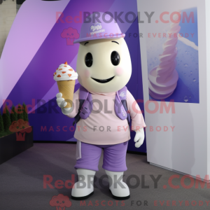 Lavendel is maskot kostume...