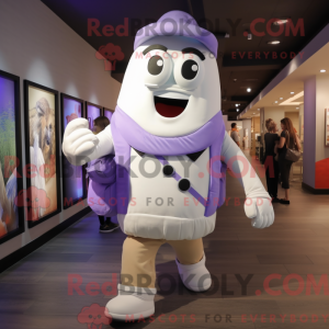 Lavendel iskrem maskot...