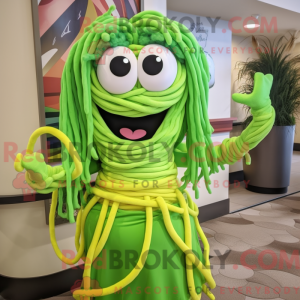 Lime Green Spaghetti...