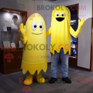 Lemon Yellow Ghost mascot...