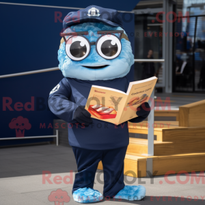 Navy Fish And Chips mascot...