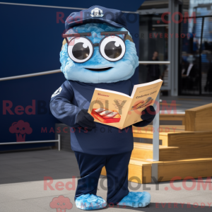 Navy Fish And Chips maskot...