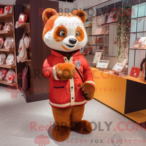 Figura de máscara de panda...