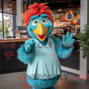 Disfraz de mascota de pollo...