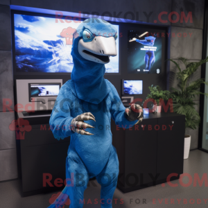 Blå Deinonychus...