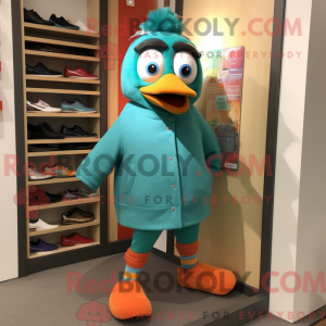 Disfraz de mascota Teal...