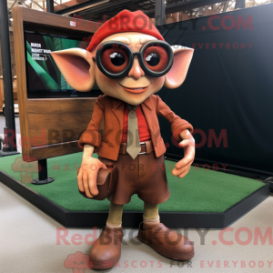 Rust Elf mascot costume...