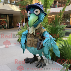 Cyan Archaeopteryx...