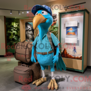 Disfraz de mascota Cyan...