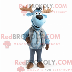 Disfraz de mascota Sky Blue...