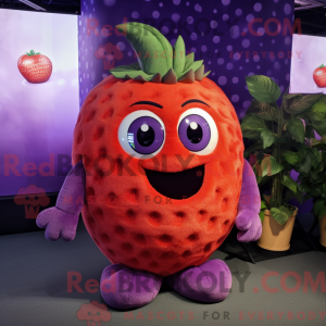 Costume mascotte de fraise...