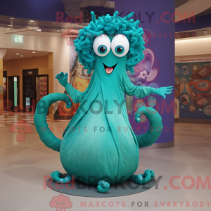 Turkis Medusa maskot...