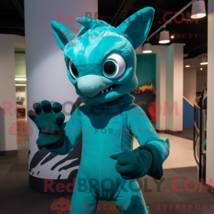 Costume mascotte Cyan...