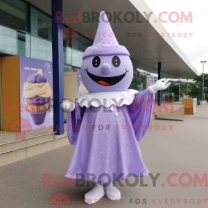 Lavendel is maskot kostume...