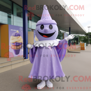 Lavender Ice Cream mascot...