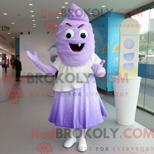 Lavendel is maskot kostume...