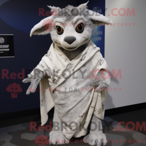 Silver Chupacabra mascot...