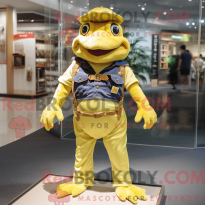 Personnage mascotte de...