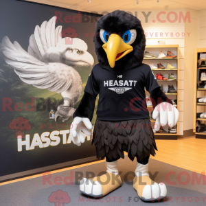 Black Haast S Eagle maskot...