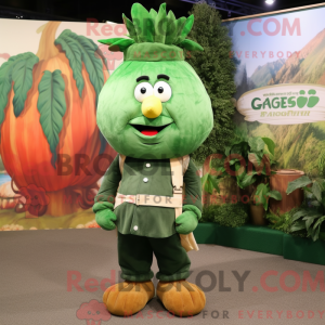 Forest Green Onion mascot...