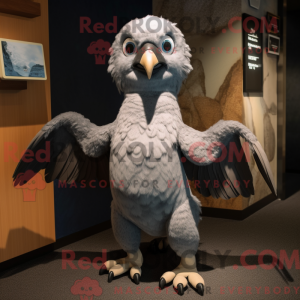 Grey Haast S Eagle maskot...