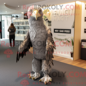 Grey Haast S Eagle maskot...