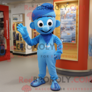 Blue Bracelet mascot...