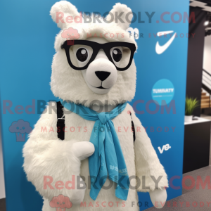 Costume mascotte de lama...