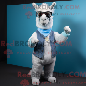 Costume mascotte de lama...