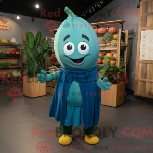 Blauwgroen Courgette...