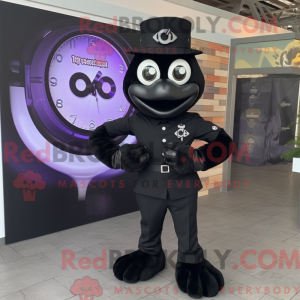 Disfraz de mascota de Black...