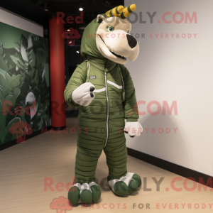 Forest Green Quagga maskot...