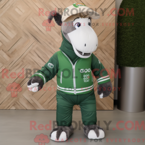 Forest Green Quagga mascot...