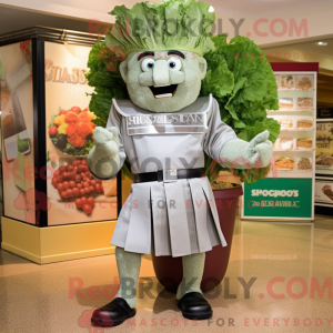 Sølv Caesar Salad maskot...