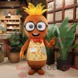 Rust Aas maskot kostume...