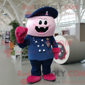 Navy Raspberry maskot...