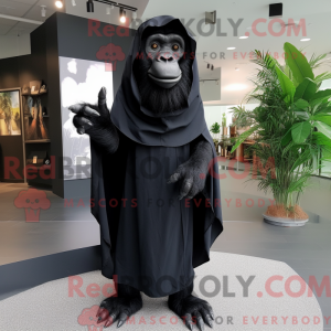 Black Chimpanzee mascot...