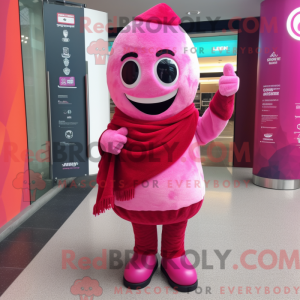 Postava maskota Magenta Ice...
