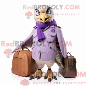 Lavender Falcon mascot...