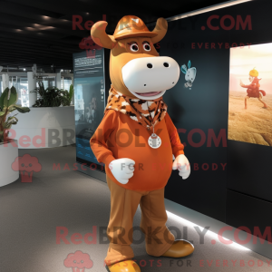 Rust Jersey Vaca máscara...