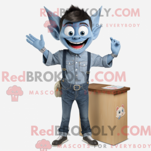 Gray Tooth Fairy mascot...