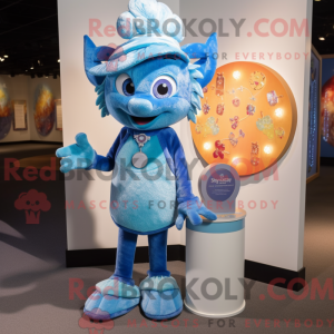 Blue Tooth Fairy mascot...