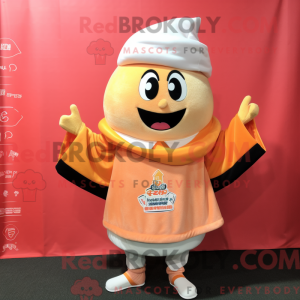 Peach Sushi mascot costume...